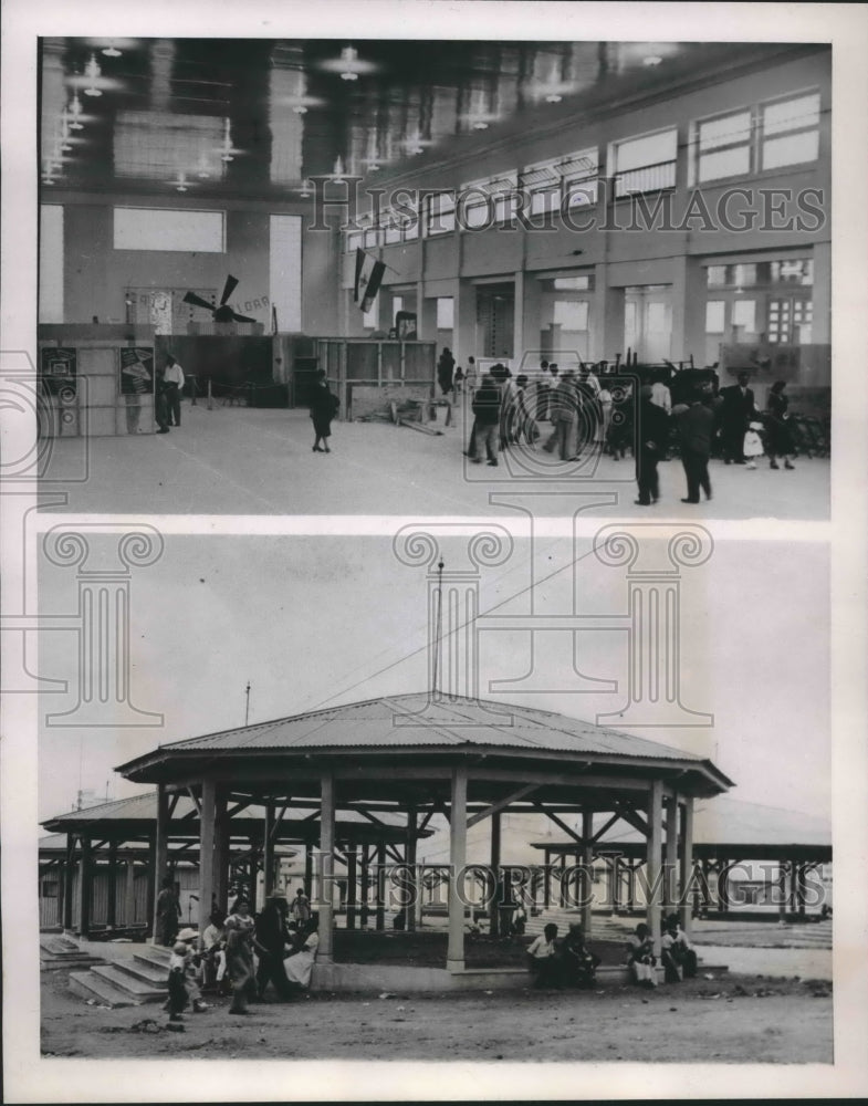 1953 Press Photo Empty stands at Guatemala&#39;s Fair - mjb45937 - Historic Images
