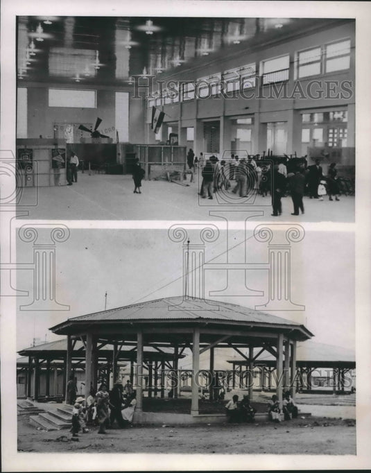 1953 Press Photo Empty stands at Guatemala's Fair - mjb45937 - Historic Images