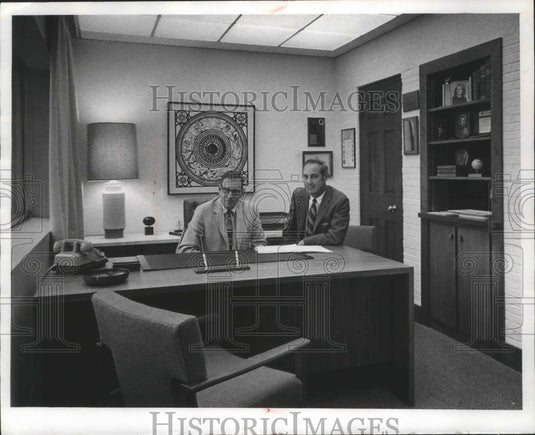 1970 Officers of Building Service Incorporated in Milwaukee-Historic Images