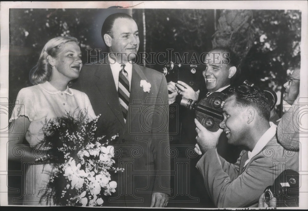 1953 Press Photo Barbara (Bobo) and Winthrop Rockefeller at happier times-Historic Images