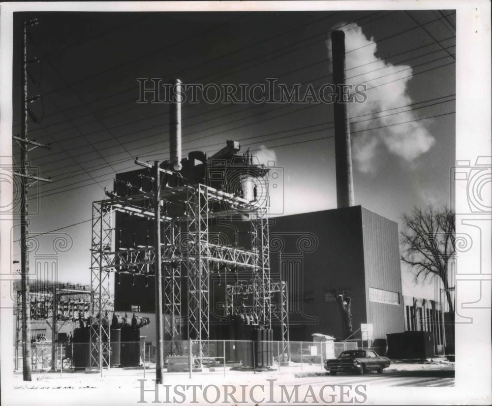 1966 Addition to the city light plant in Richland Center, Wisconsin-Historic Images