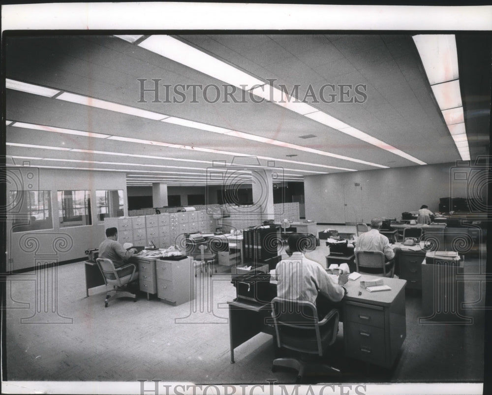 1961 Press Photo The New Milwaukee Headquarters Building at 71198 Wells St- Historic Images