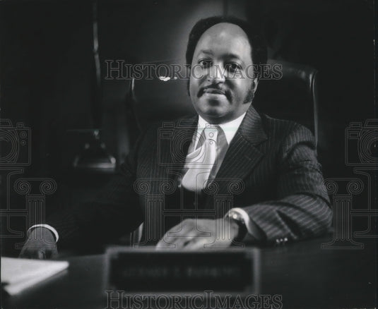 1979 Gerard S. Hankins, President of North Milwaukee State Bank, WI-Historic Images