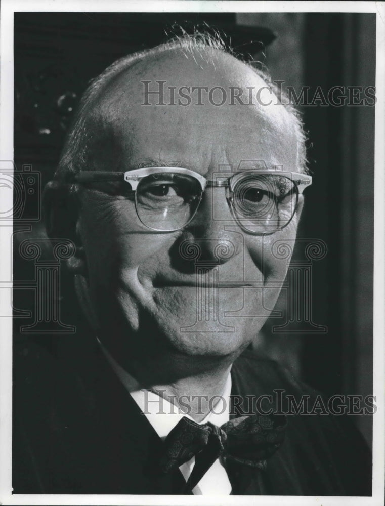 1979 Press Photo Connor Hansen, Wisconsin&#39;s State Supreme Court Justice - Historic Images