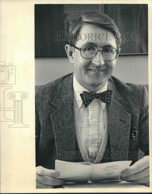 1989 Press Photo Paul E. Hankwitz. Milwaukee internist - Historic Images