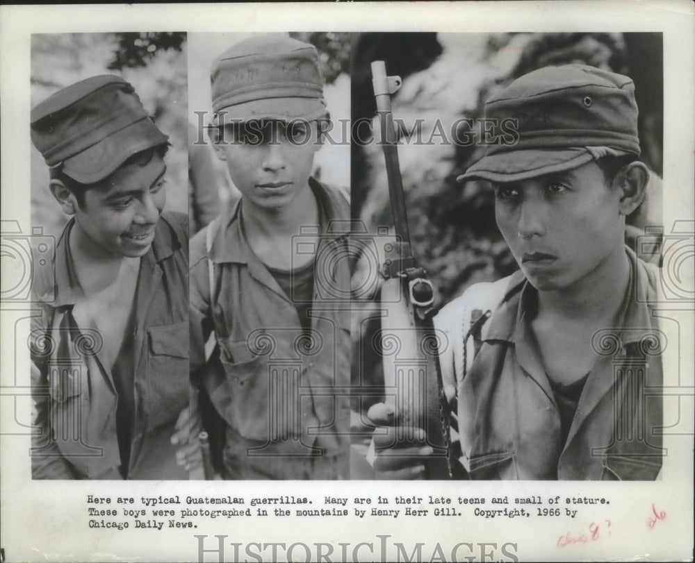 1967 Guatemalan guerrillas many in their late teens..-Historic Images