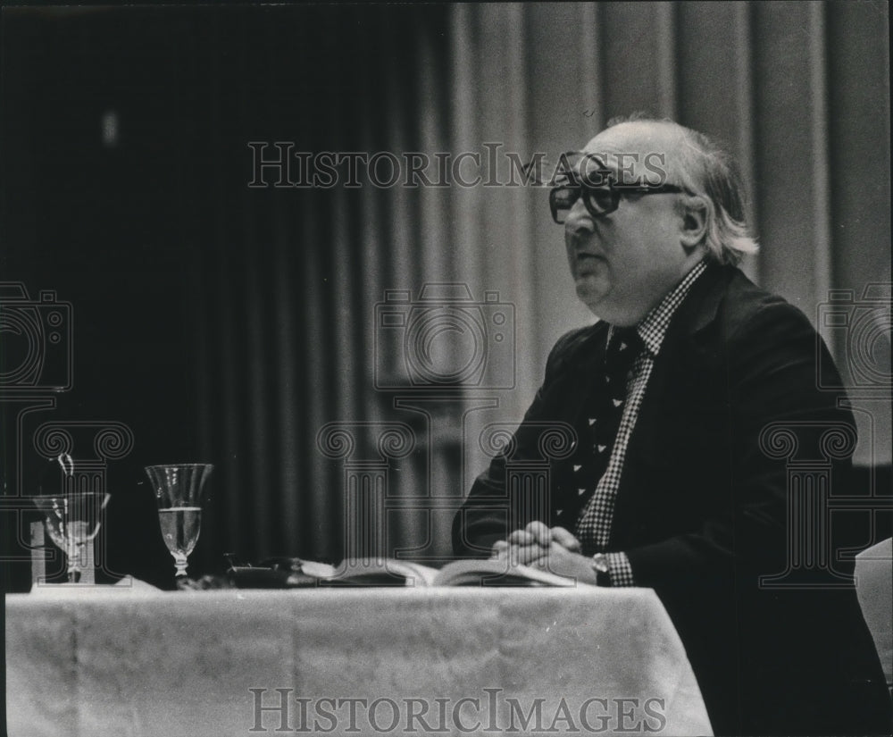 1979 Press Photo Denby Richards, music critic from London - mjb49001 - Historic Images