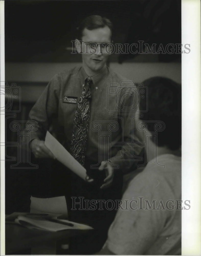1994 Matt Gunderson, Republican senate candidate.-Historic Images