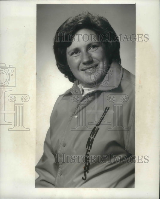 1979 Nancy Nelson, first baseman for St. Louis Hummers, Milwaukee-Historic Images