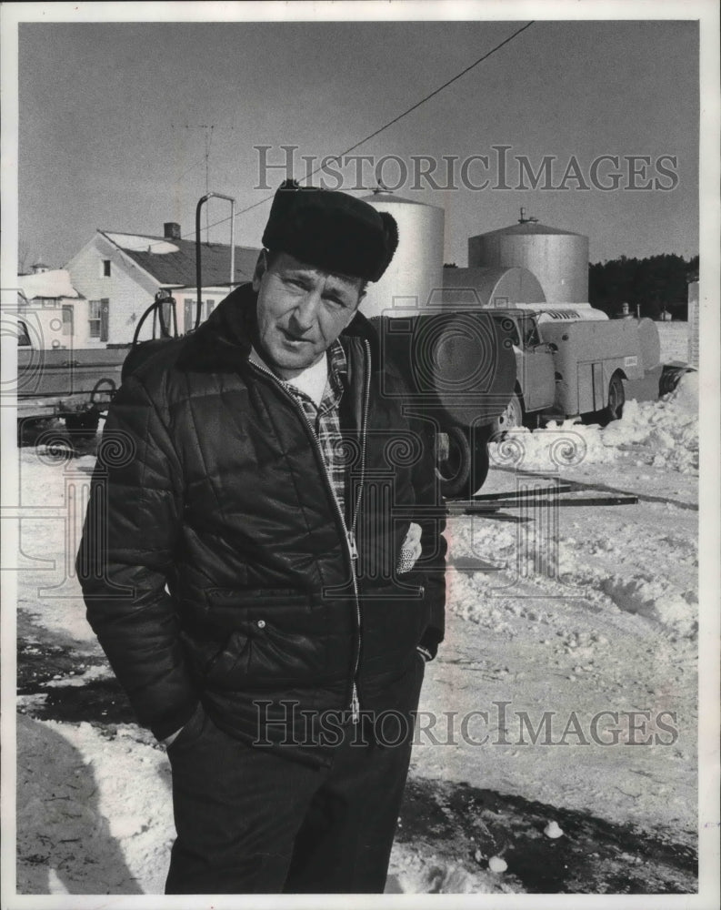 1973 Press Photo Harry Nelson, LaPointe Town Chairman - mjb49914 - Historic Images