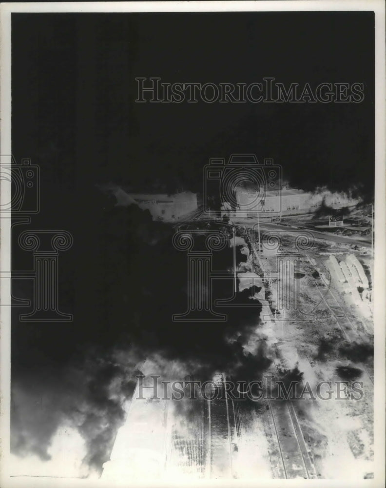 1967 Press Photo Milwaukee Incinerator at Garbage Disposal Plant - mjb50049 - Historic Images