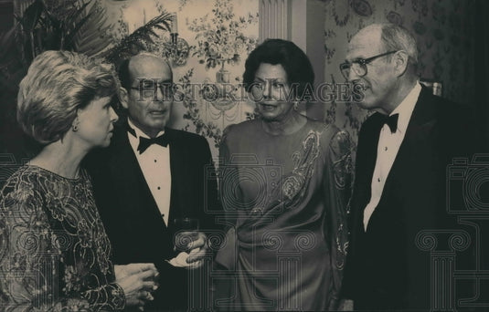 1987 Press Photo Welfare Auxiliary of Children's Hospital Dinner Dance - Historic Images