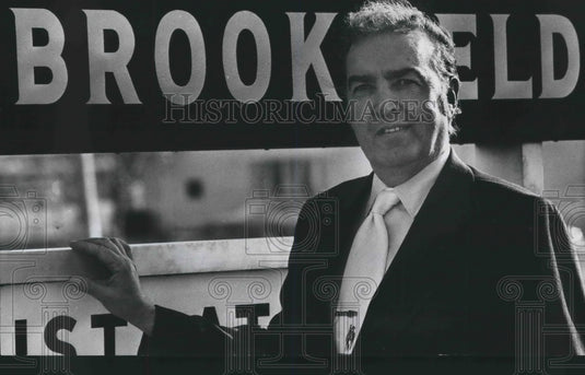 1978 Press Photo William J. Mitchell Jr., new mayor of Brookfield - mjb50517 - Historic Images