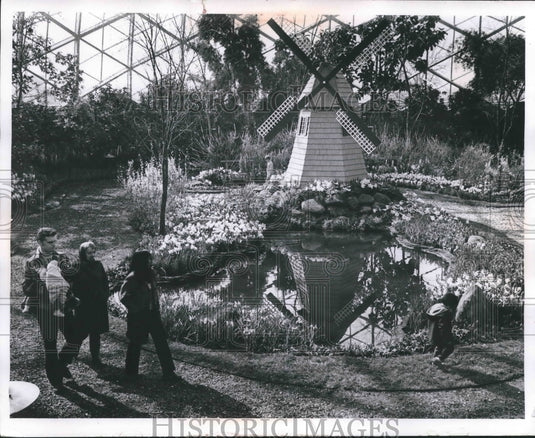 1979 Spring show at Mitchell Park Conservatory, Milwaukee, Wisconsin-Historic Images