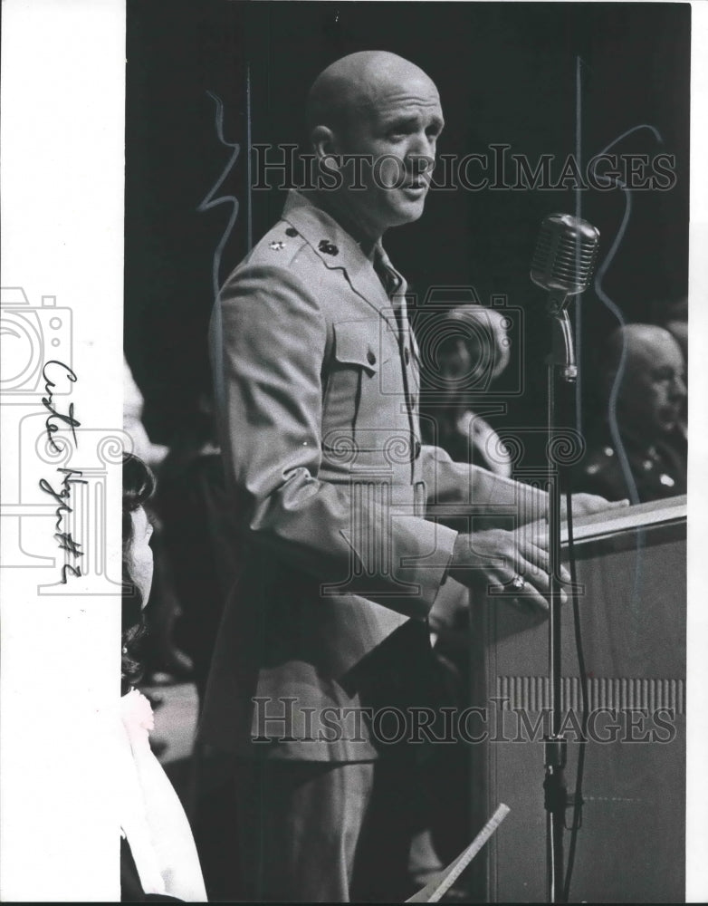 1968 Press Photo Medal of Honor winner, Major Robert J. Modrzejewski, Milwaukee - Historic Images