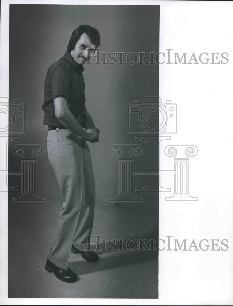 1974 Press Photo Keith Moore of Wisconsin Radio - mjb51472 - Historic Images