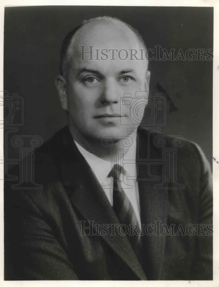 1963 Press Photo Thomas W. Moore, President ABC-TV - mjb52332- Historic Images