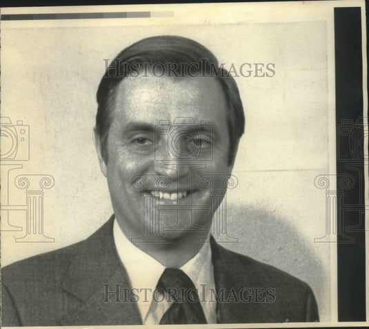 1976 Press Photo Senator Walter Mondale, running mate with Jimmy Carter. - Historic Images