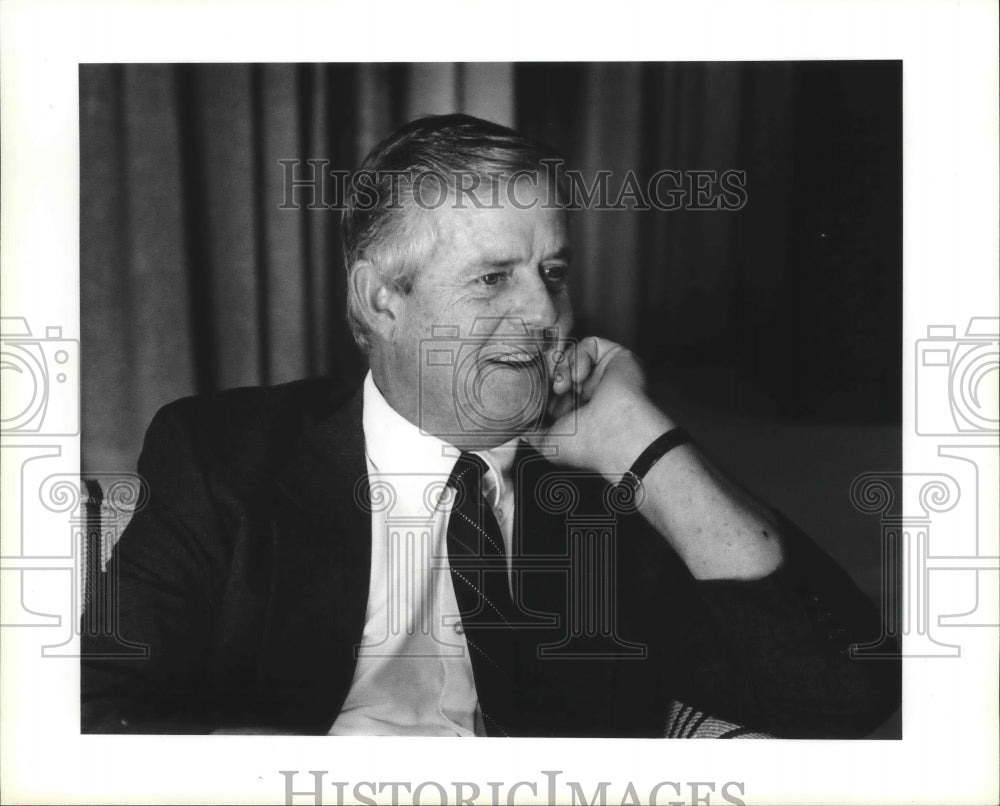 1991 Press Photo portrait of Howard Dan Paulson of Wisconsin Farm Bureau - Historic Images