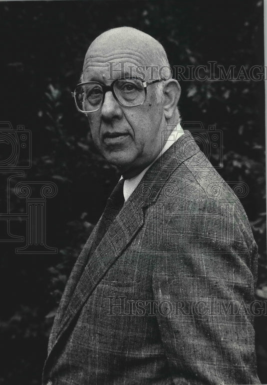 1987 Dean Robert B. Hickok, School of Fine Arts UW - Milwaukee-Historic Images