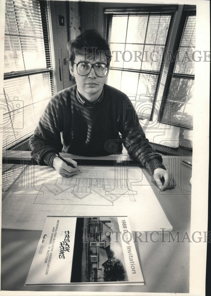 1988 House Designer Vaclav Homolka Jr, Milwaukee-Historic Images
