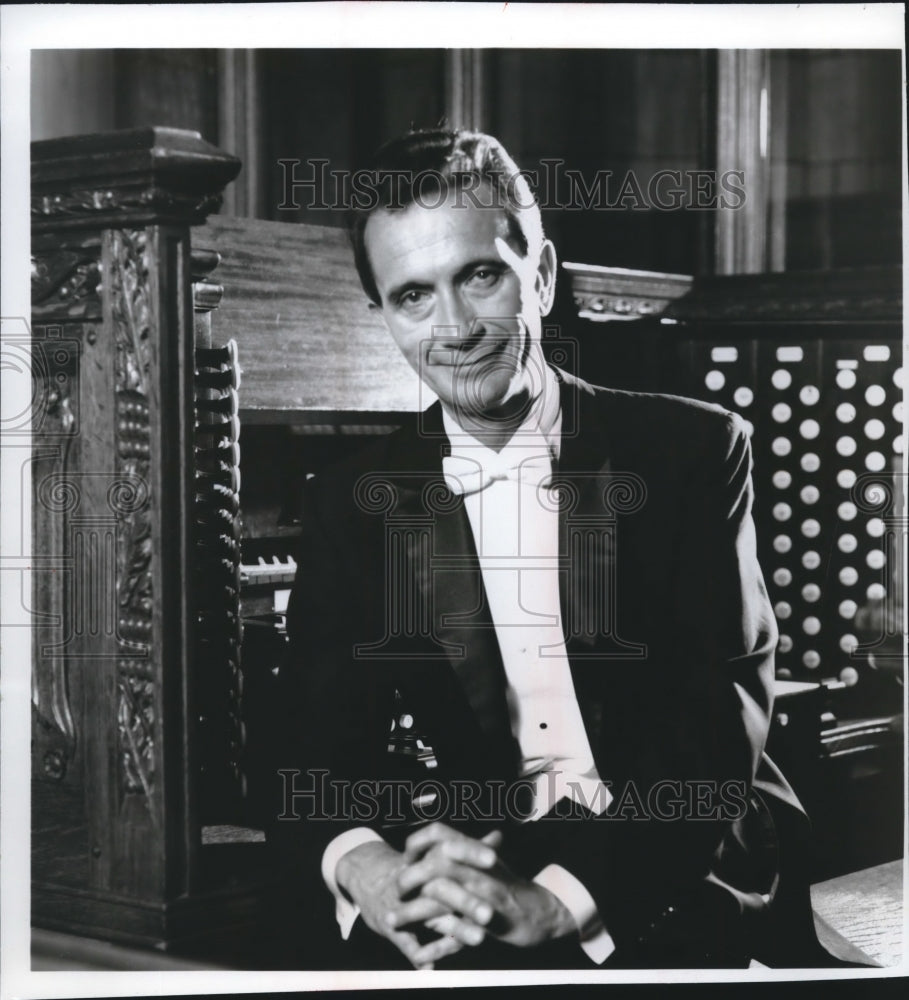 1992 Gerre Hancock Of Juilliard School At Carthage Organ Festival-Historic Images