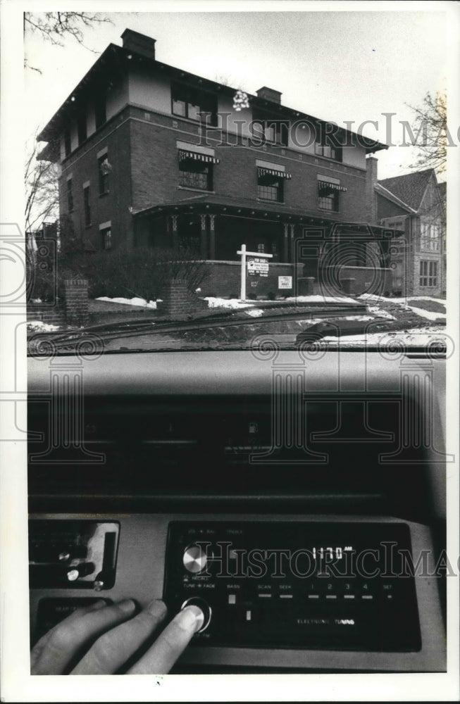 1990 Milwaukee realtors using radio advertisements to sell homes-Historic Images
