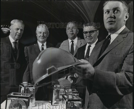 1969 Press Photo Allied Construction Employers' Association's Hard Hat Dinner - Historic Images
