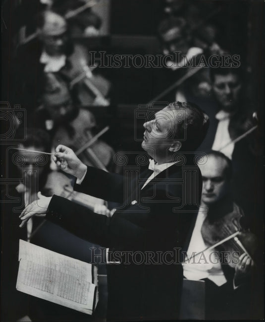 1980 Press Photo, Walter Hendi, Chicago Symphony Orchestra's in Pabst Theater - Historic Images