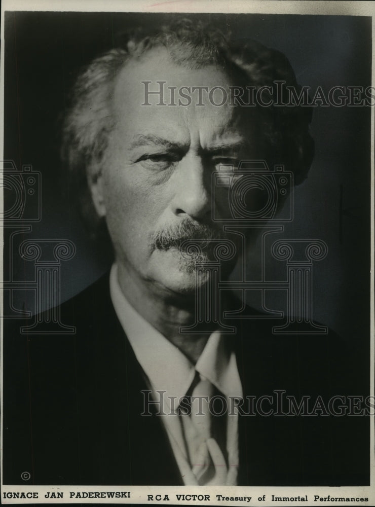 1981 Ignace Paderewski, concert musician &amp; Poland&#39;s prime minister - Historic Images