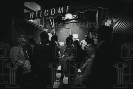 1990 Milwaukee's Guest House shelter welcomes homeless people-Historic Images
