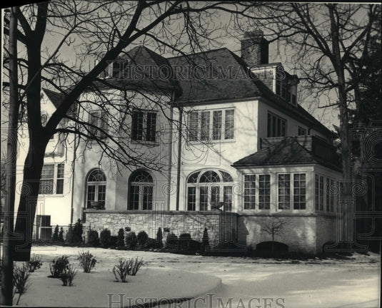 1987 Press Photo Symphony Showhouse located on North 100th Street in Milwaukee - Historic Images