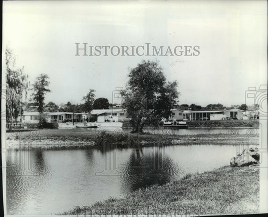 1969 Press Photo Mobile homes built by Mobile Homes Manufacturers Association - Historic Images
