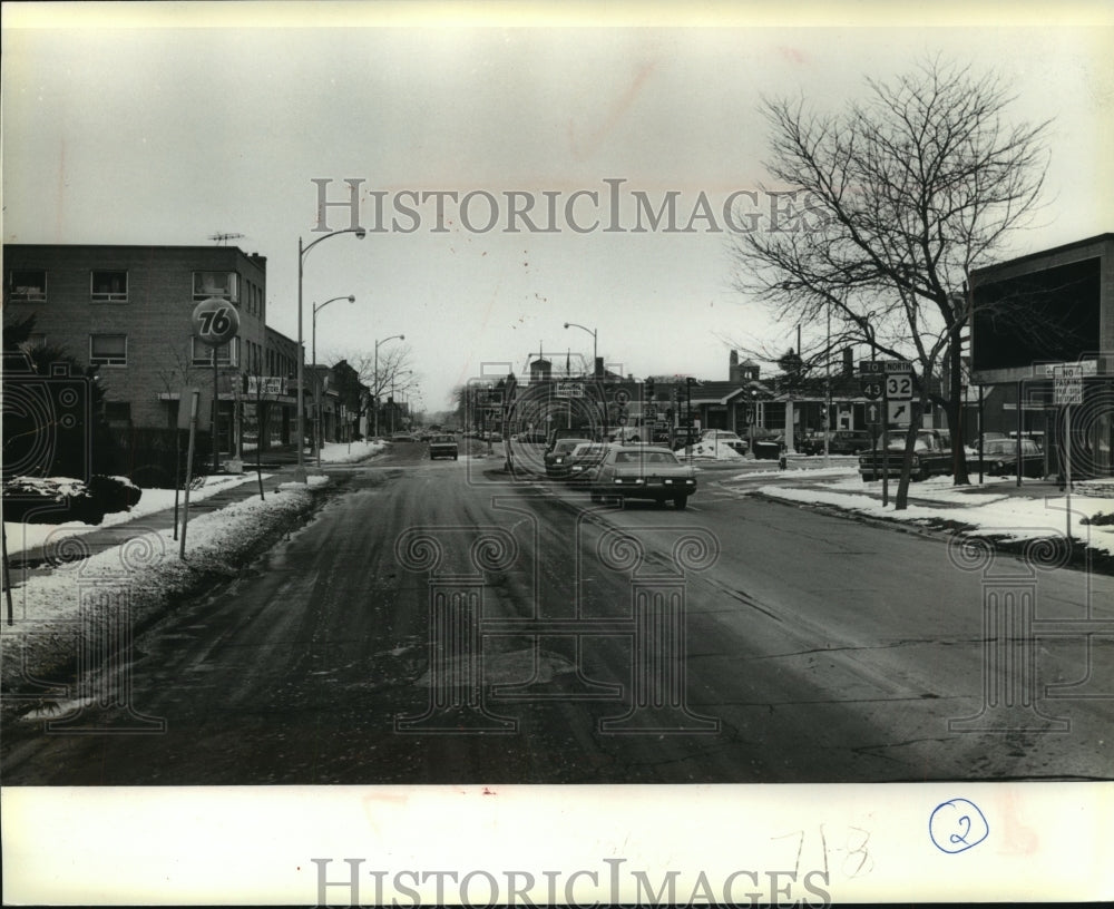 1980 Press Photo Silver Spring Dr., one block east of Marlborough Dr. Milwaukee-Historic Images