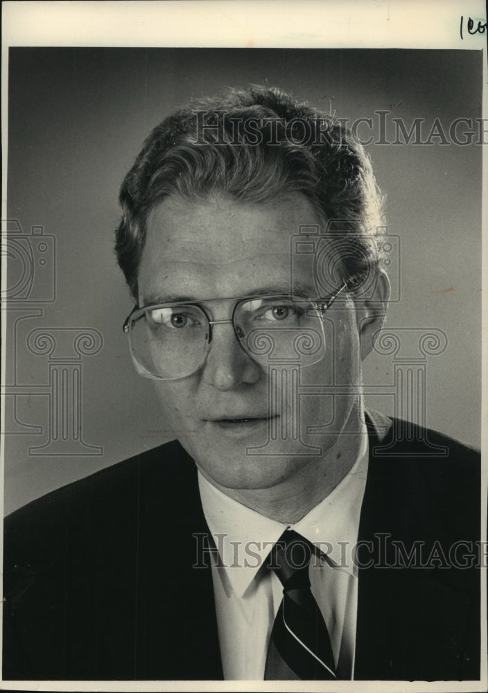 1988 Press Photo John Norquist Milwaukee Mayoral Candidate - mjb57030 - Historic Images