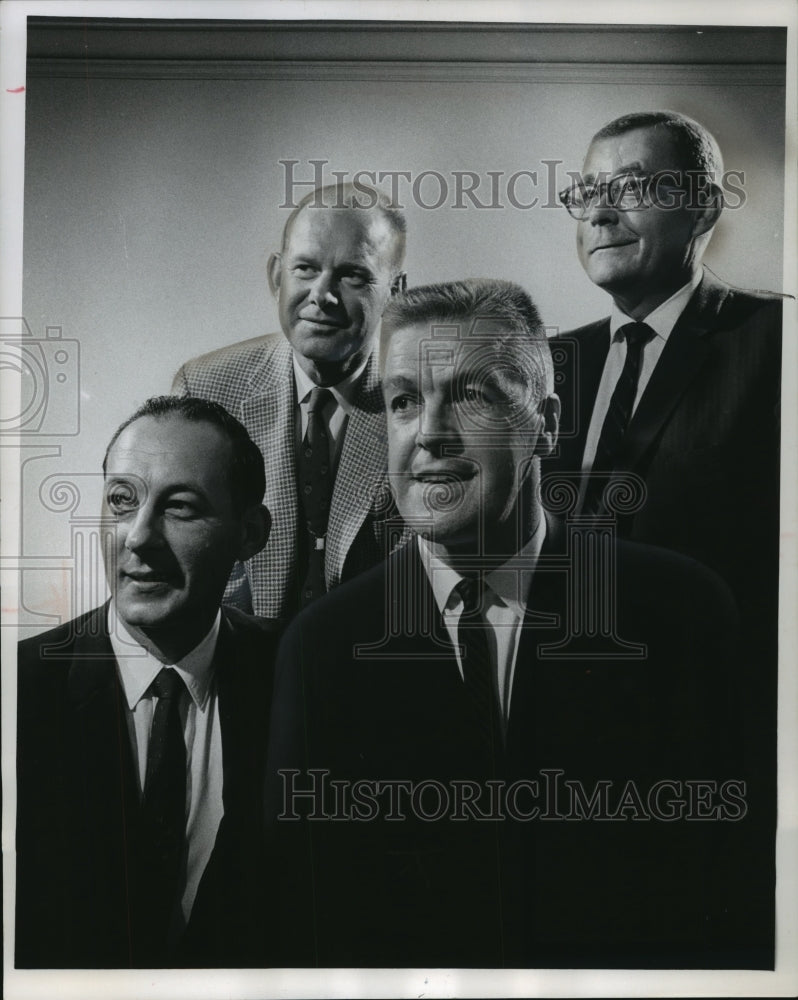 1968 Press Photo New Officers, Milwaukee Chapter, Real Estate Appraisers. - Historic Images