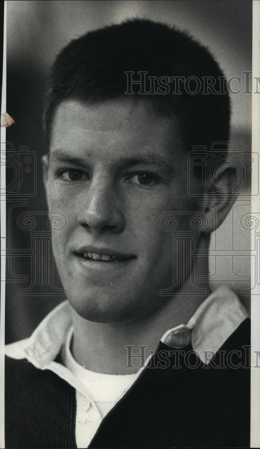 1990 Tom Olson Waukesha South High School Senior Wrestler Undefeated-Historic Images