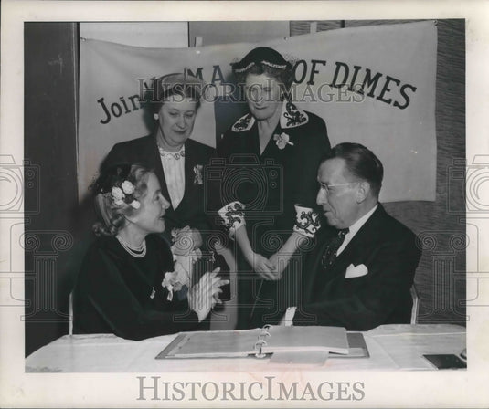 1952 National Foundation for Infantile Paralysis session In New York-Historic Images