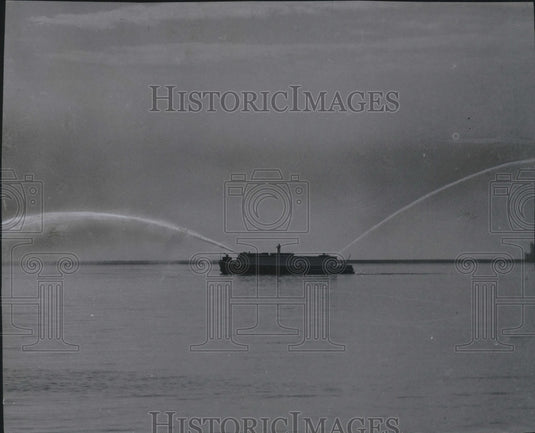 1949 The Deluge, Milwaukee, Wisconsin Fireboat-Historic Images