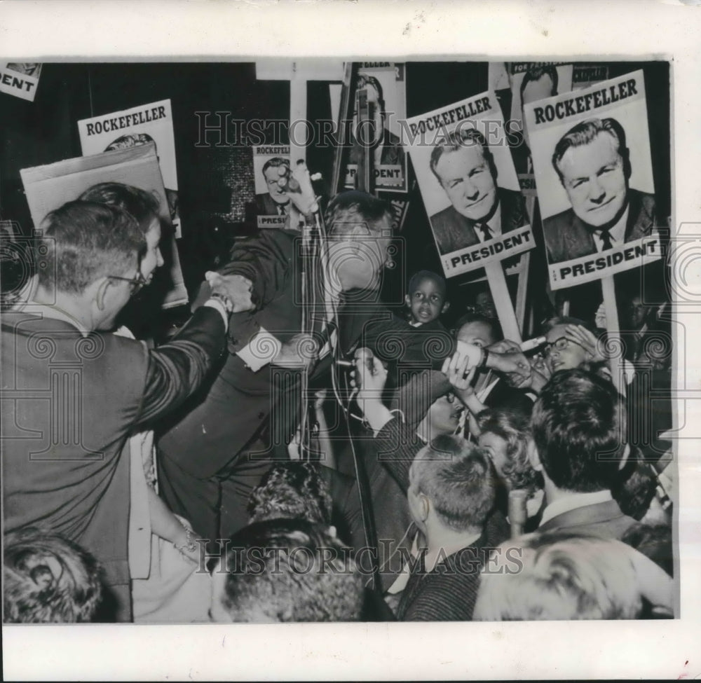 1964 New York Governor Nelson Rockefeller Shakes Voters Hands In LA ...