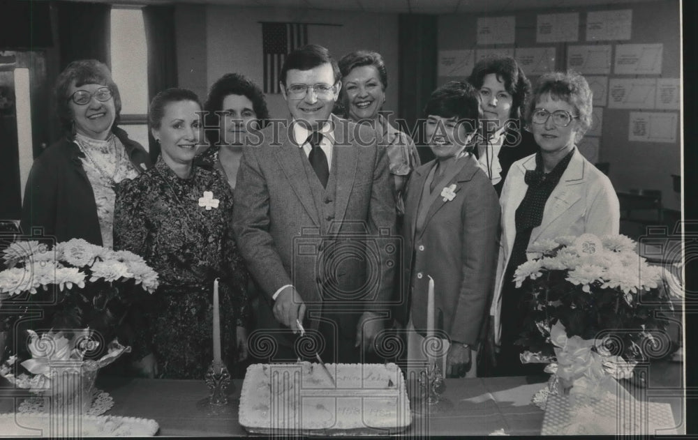 1983 Press Photo Erin Elementary School, Hartford, celebrates 25th Anniversary - Historic Images