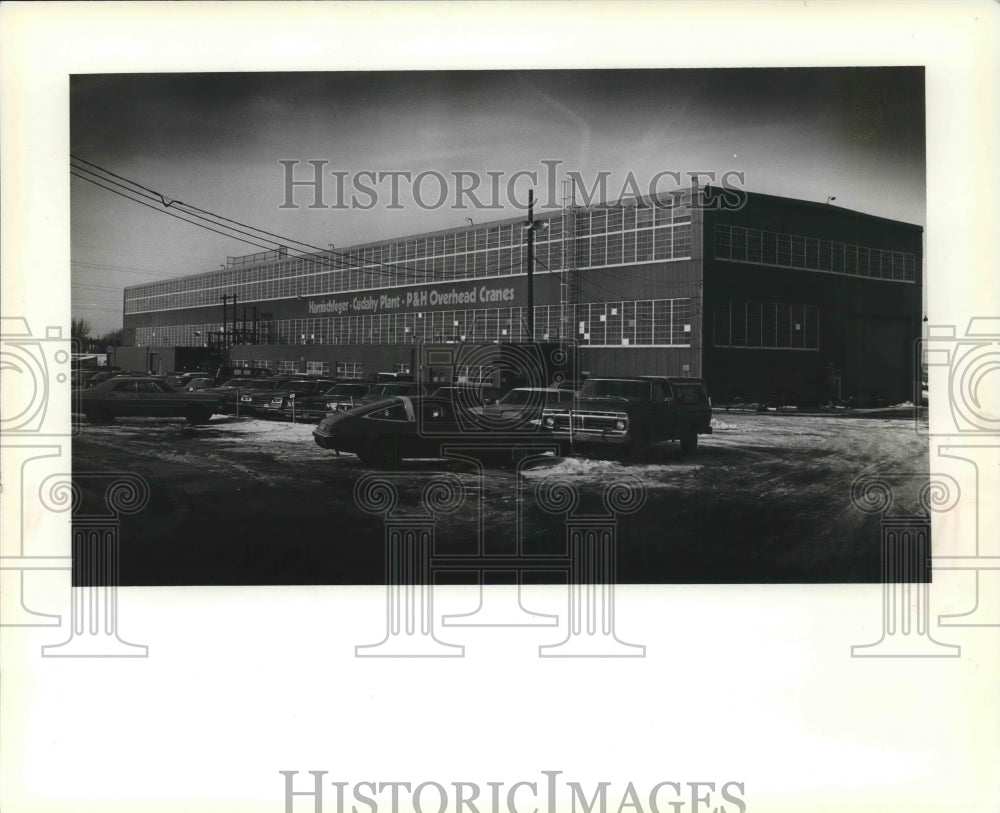 1981 Harnishfeger P&amp;H Overhead Cranes Plant to Close, Cudahy - Historic Images
