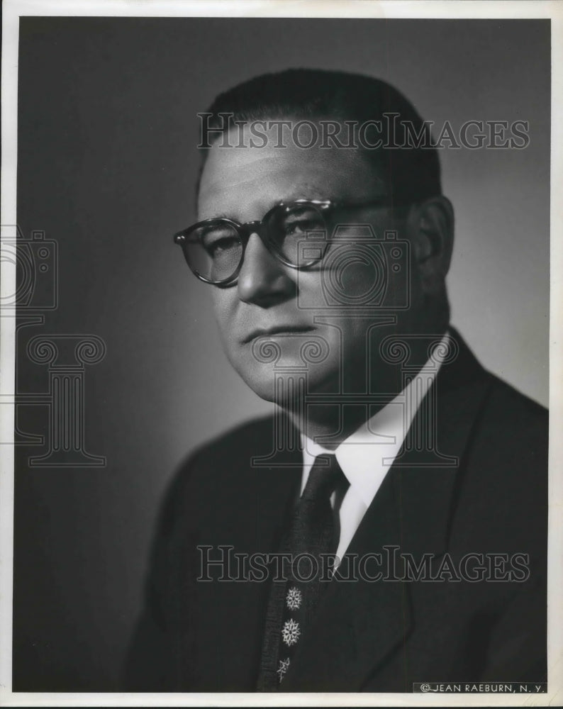 Press Photo B.S. Oberlink. Allis-Chalmers Manufacturing Company, Milwaukee, Wis - Historic Images