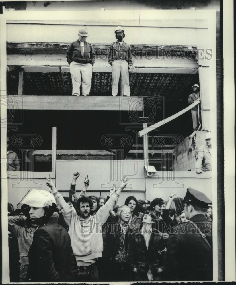 1971 Press Photo Vietnam War Protests in Washington, D.C. - mjb60014 - Historic Images