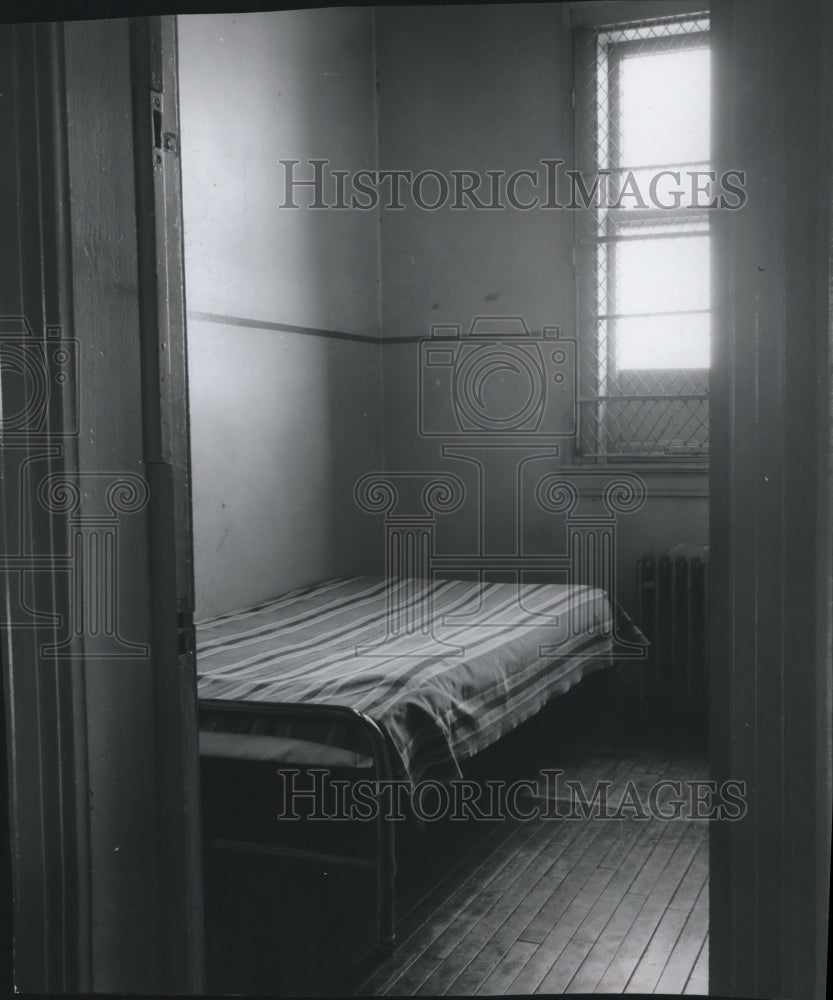 1956 Press Photo Boy&#39;s Room, Milwaukee Detention Home - mjb60310 - Historic Images