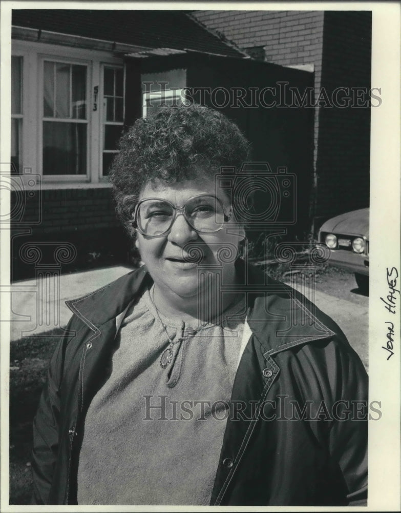 1984 Mother of Man Who Went to Federal Job Corps Center Joan Hayes - Historic Images