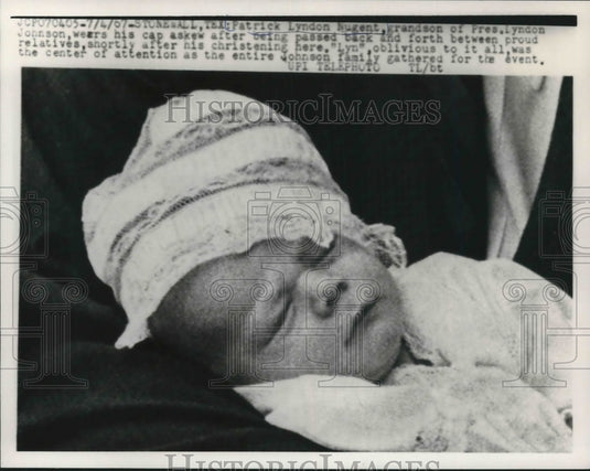 1967 Patrick Lyndon Nugent, grandson of President Lyndon Johnson-Historic Images