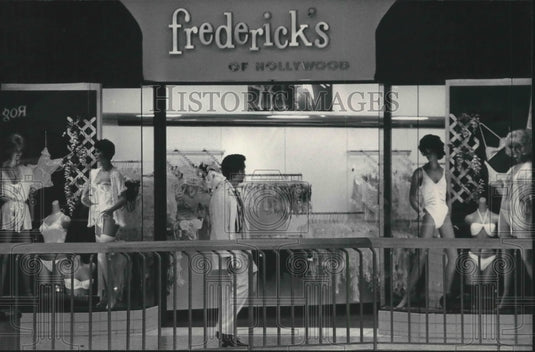 1986 Frederick's of Hollywood inside Northridge Shopping Center - Historic Images