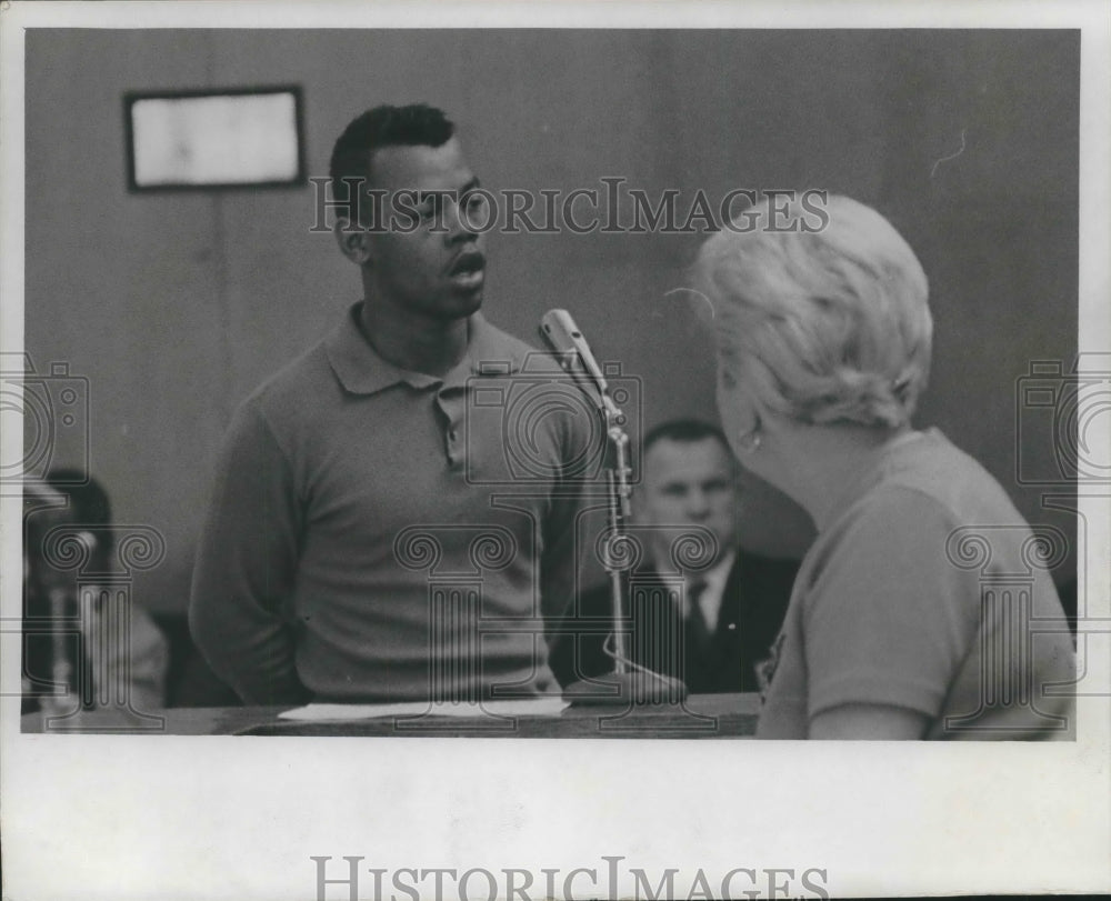 1967 Press Photo Silas Hampton - Criminal - Milwaukee - mjb60908 - Historic Images