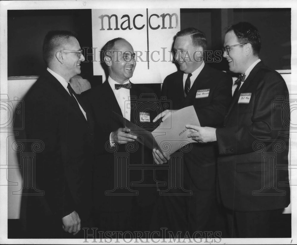 1964 Press Photo New officers of Archdiocesan council of Catholic Men, Milwaukee - Historic Images